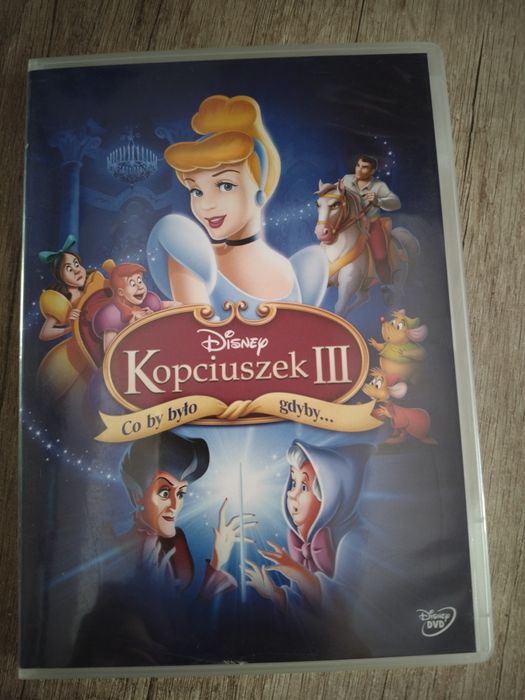 Bajka na dvd kopciuszek 3