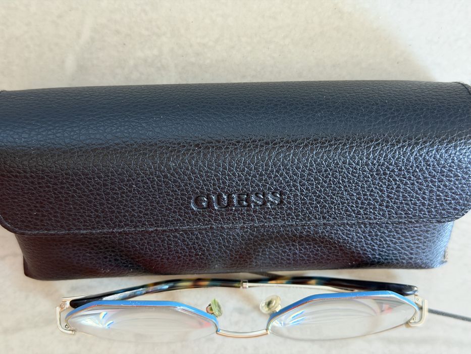 Guess oprawki okulary złote