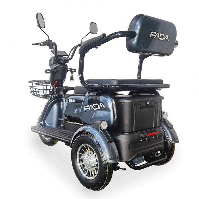 Электроскутер трехколесный Электротрайк 1100W Електричний скутер