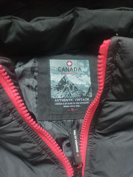 Sprzedam nową kurtkę zimową Canada Mountain – Czerwień i Styl, Idealna