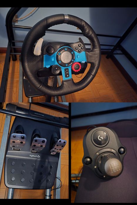 Volante Manete Pedais - Logitech G29