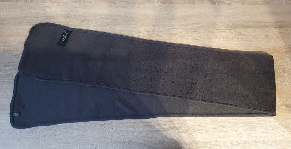 Polarowy szal, super przyjemny w dotyku, brązowy, TCM, Unisex