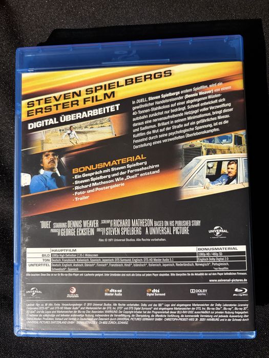 Duel - Spielberg  Blu ray