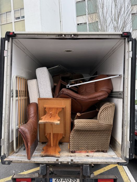 Recolha de entulho e mudancas