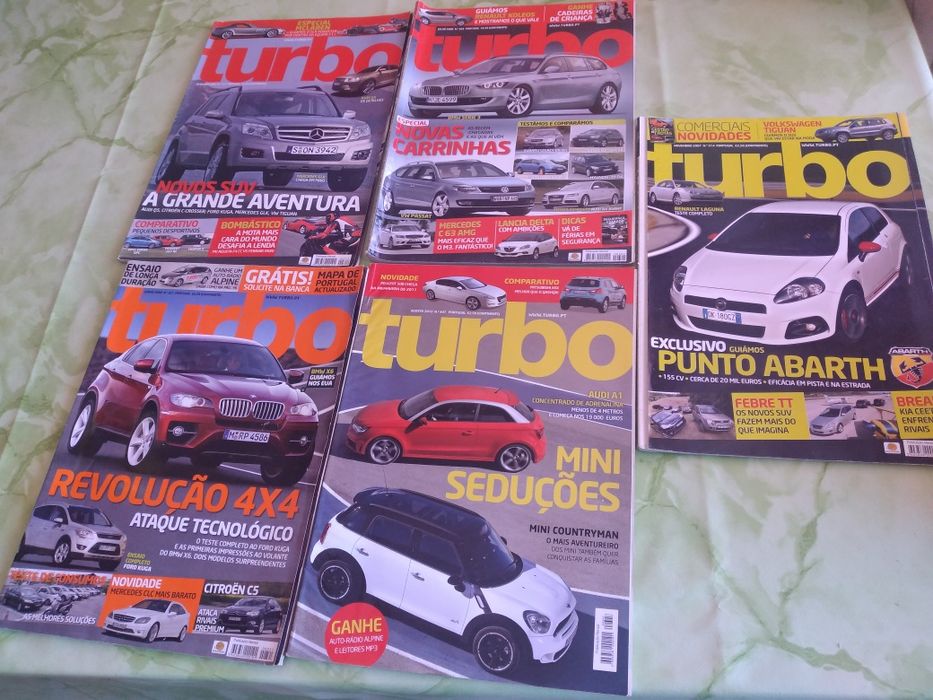 Revistas maxi tuning e outros títulos
