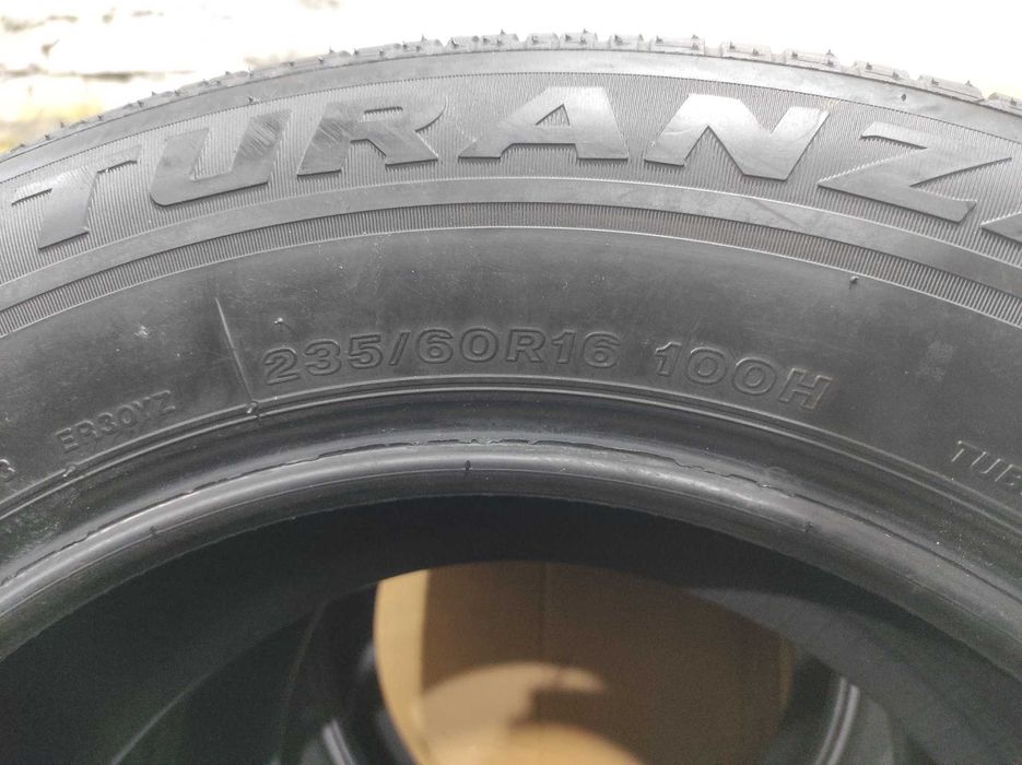 Як НОВА Літня Гума Bridgestone Turanza ER30 235/60 r16 запаски! 8 шт!