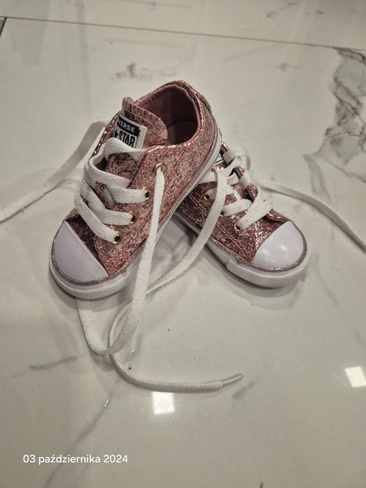 Converse 21 trampki brokatowe
