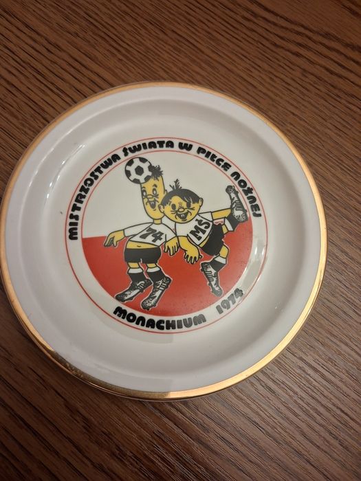 Sprzedam kolekcjonerski talerz okolicznościowy z okazji MŚ 1974