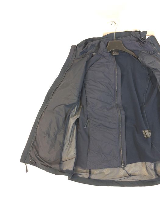 Jack Wolfskin Kurtka 3w1 Damska Night Blue L Wodoodporna i Ciepła