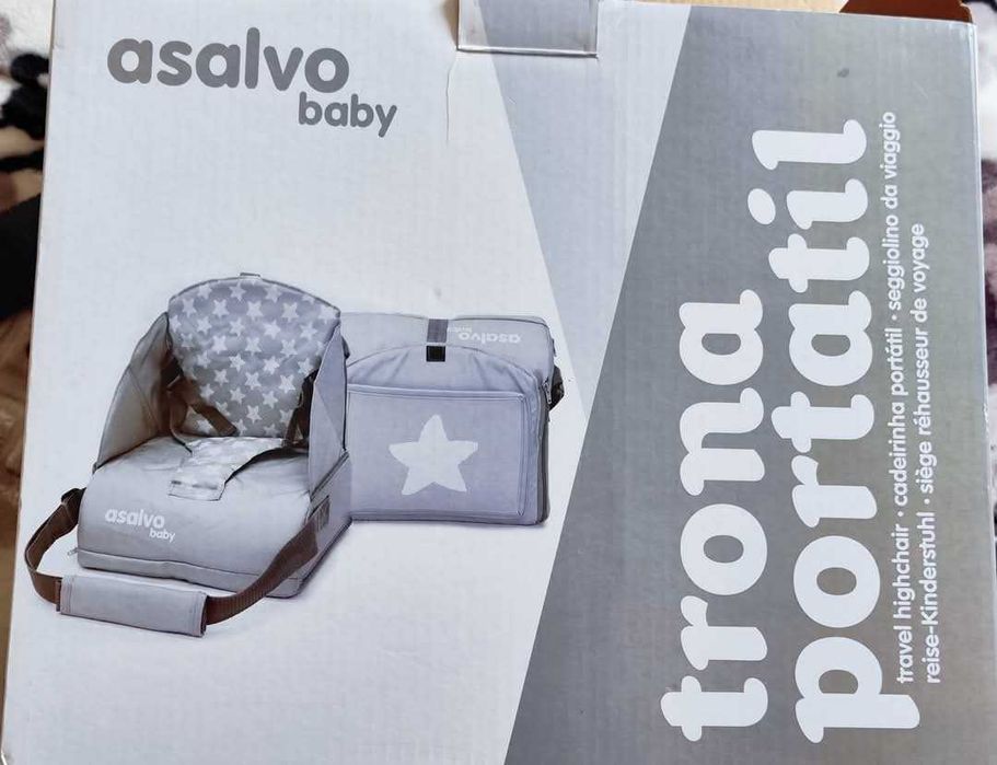 Cadeira portátil da marca Asalvo impecável – como nova