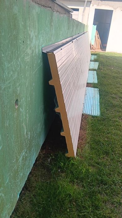 Painel 5 ondas cinza 60mm - 7m
