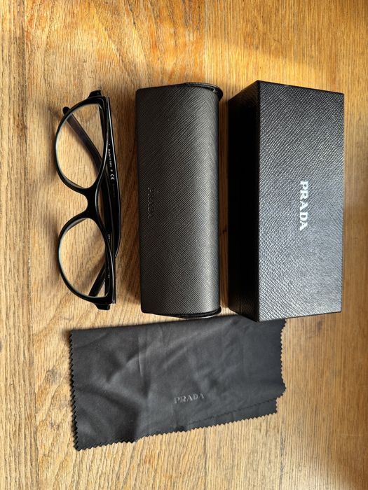 Oprawki Prada czarne