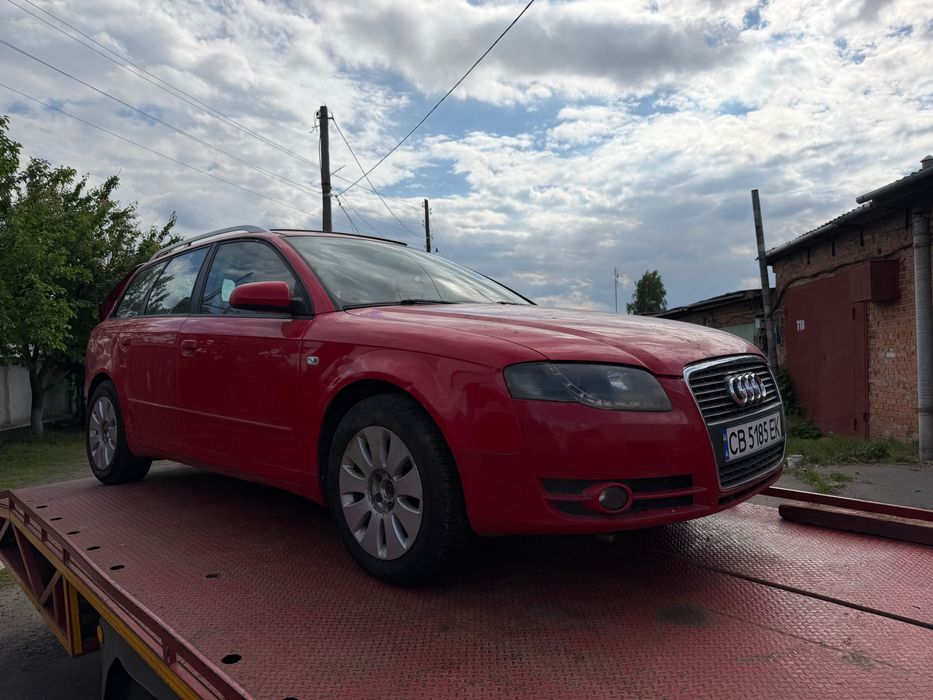 Audi A4 B7 після ДТП