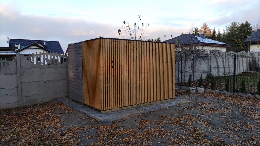 Woodstorm Domek narzędziowy, ogrodowy 3 x 2,5 m - nowoczesny 7,5 m2