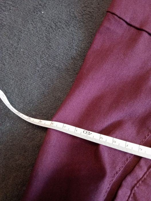 Spodnie burgundowe KappAhl 38