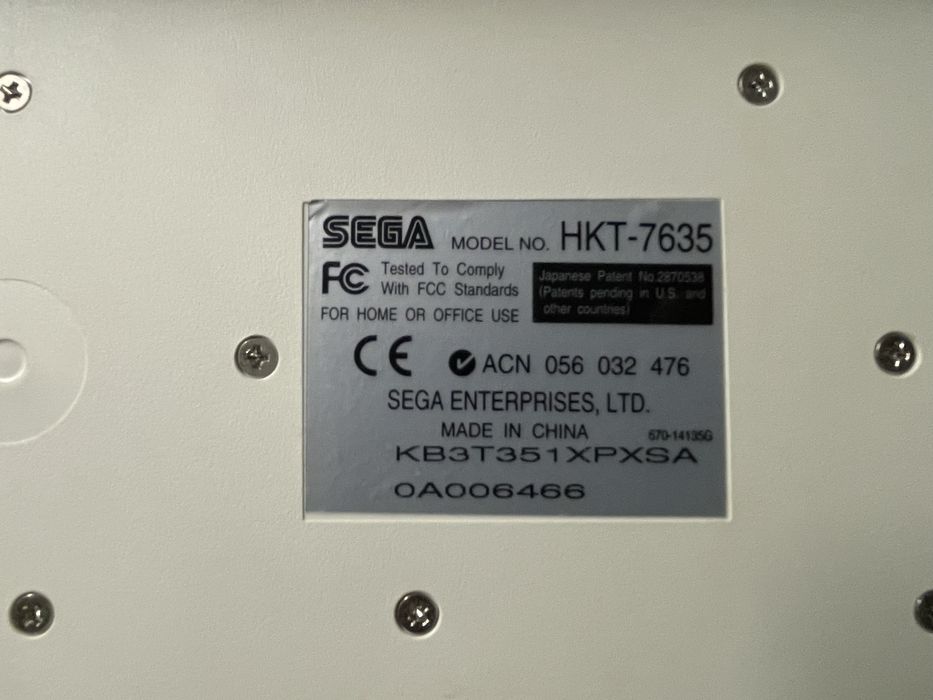 Teclado SEGA Dreamcast