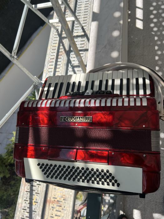 3a voz Acordeao Crucianelli Italia +mala e correias
