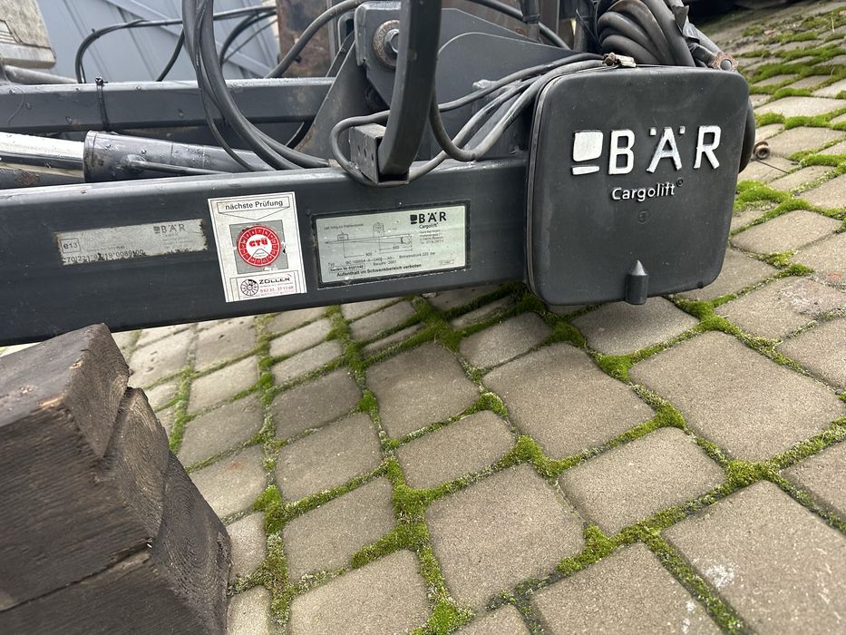 Гідроборт підйомний механізм BAR 1000кг 24 вольта