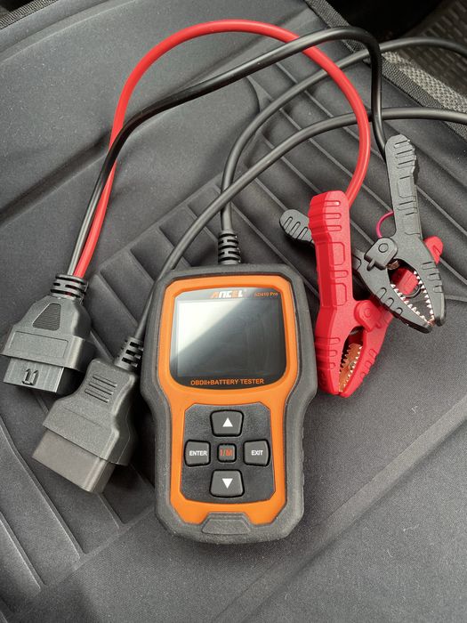 Nowy tester/skaner diagnostyczny samochodu, akumulatora Ancel AD410Pro