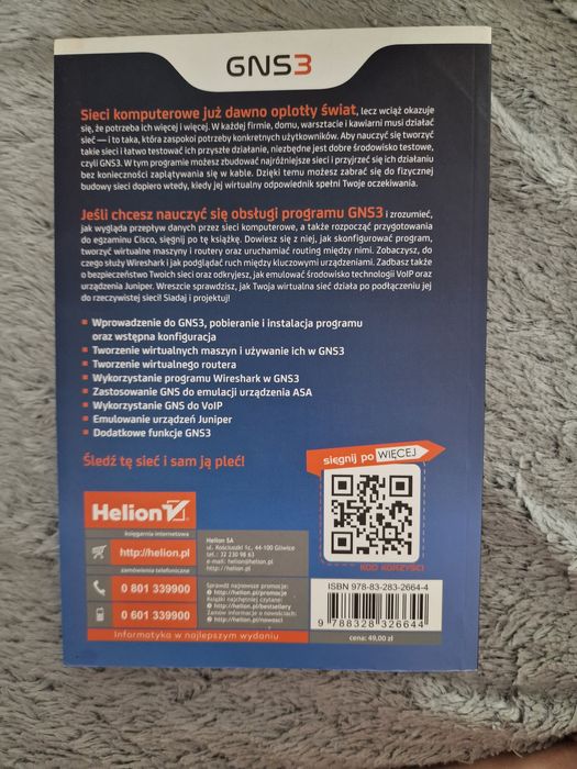 GNS3 Adam Józefiok Helion Cisco