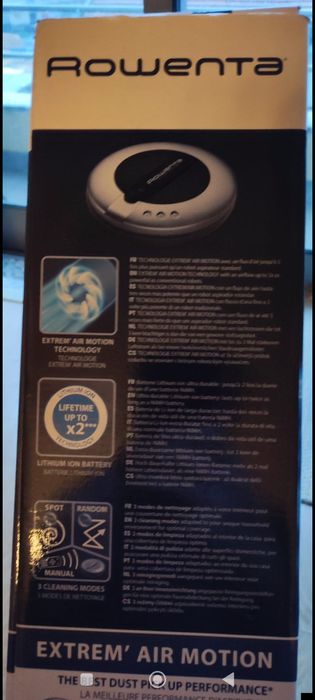 Aspirador robot como novo