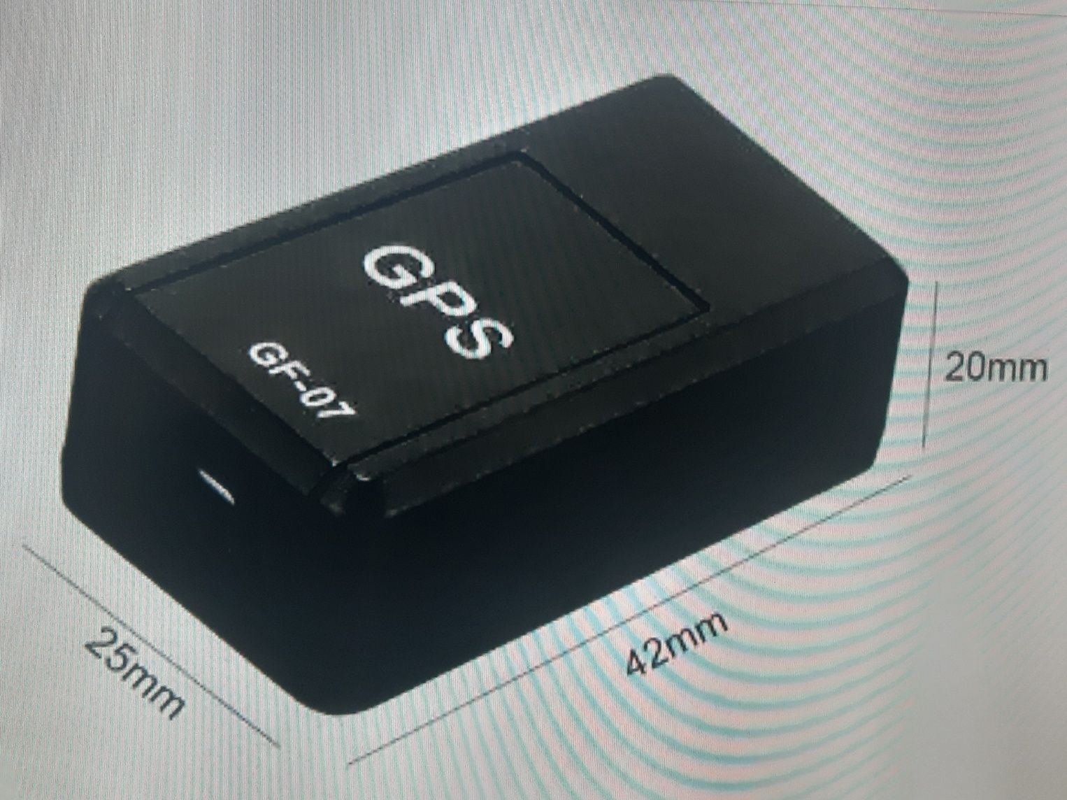 Джипиэс трекер для відстежування геолокаціі автомобіля GPS GF -07: 214 ...