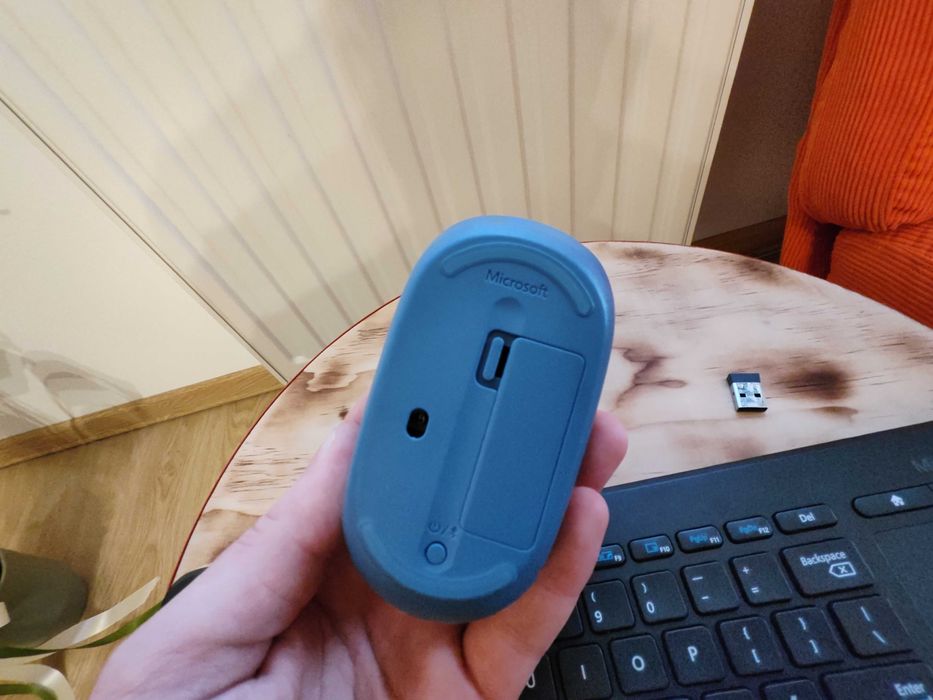 Klawiatura Microsoft All-in-one Media + Mysz Microsoft Camo Blue BT