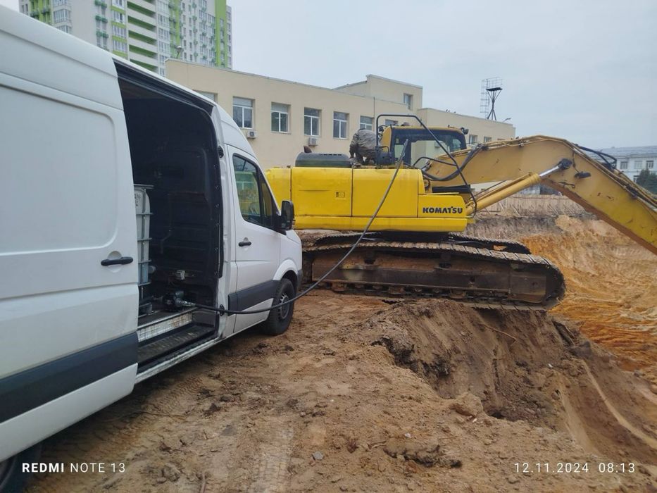 Доставка дизеля, заправка генераторів