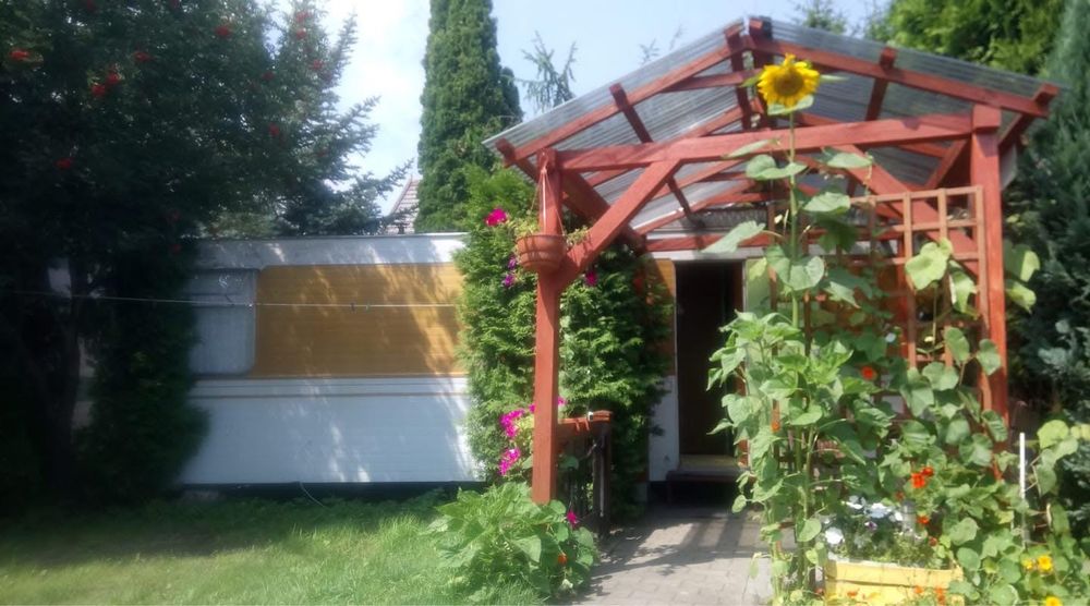 Domki drewniane i holenderskie nad morzem