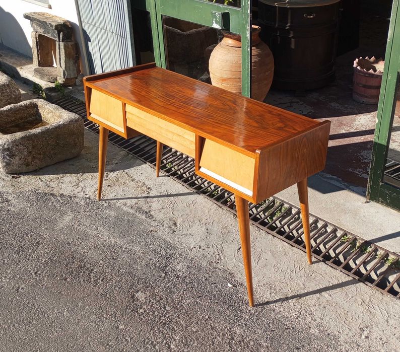 Toucador vintage com banco anos 60/70