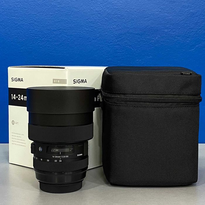 Sigma ART 14-24mm f/2.8 DG HSM (Canon) - NOVA - 5 ANOS DE GARANTIA