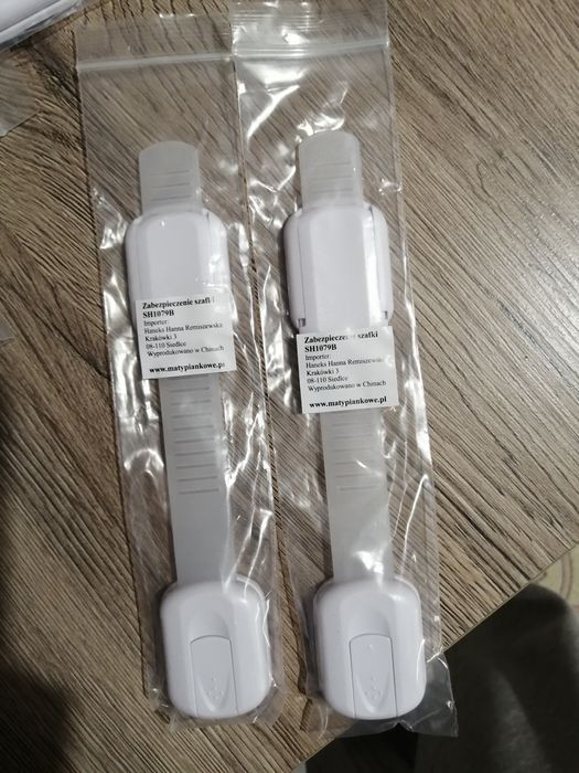 Zabezpieczenia szafki 17szt