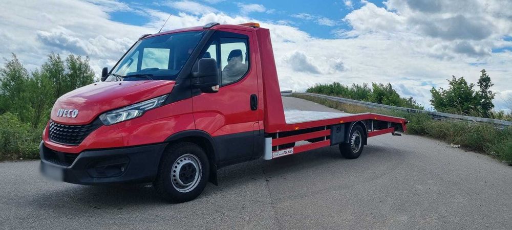 WYNAJEM autolaweta autolawety laweta bez limitu km Iveco Daily
