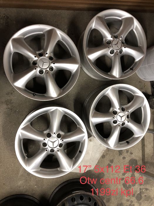 Felgi 16” 17” mercedes vw audi skoda 5x112
