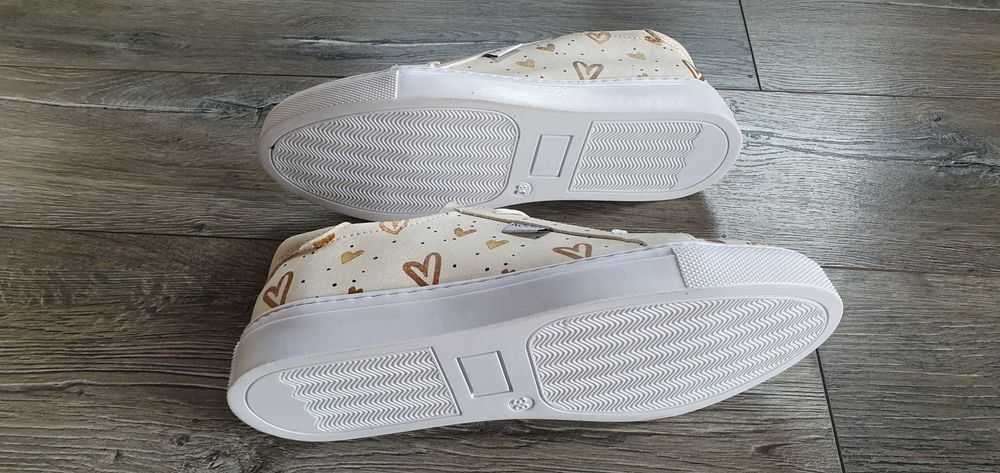 Sneakersy NOWE Modne Damskie - ŚLICZNE nr-38 firmy  NOOSY