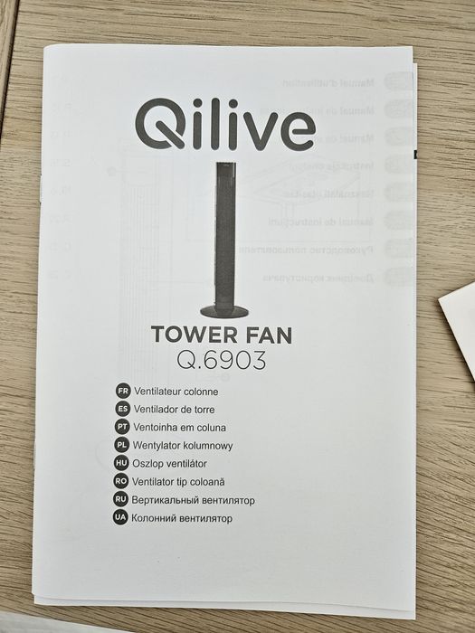 Torre de ventilação/ Ventoinha Qilive