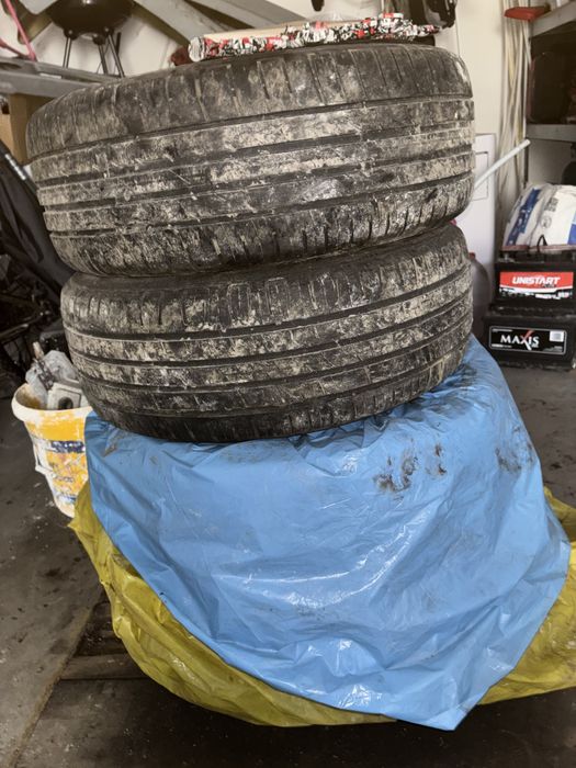 Felgi audi 5x112x16 et46 z oponami 205/55r16 letnie