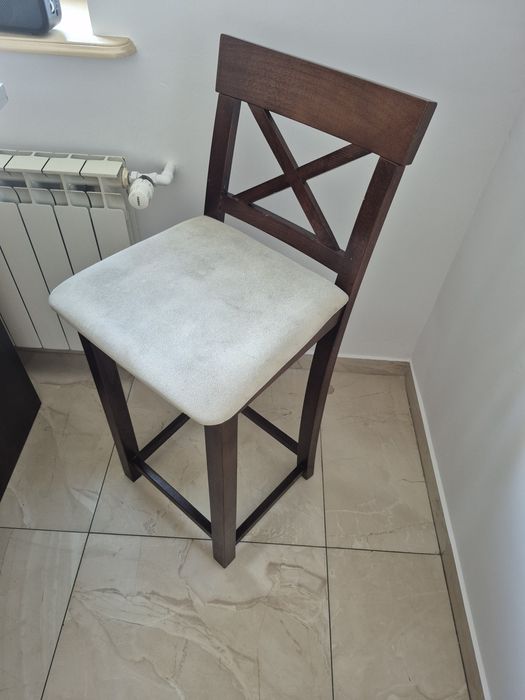 Wyspa stół i 4 hokery krzesła kuchenne meble