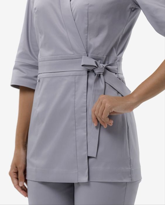 Жіночий медичний костюм в кольорі пудра ( бренд САНА) 500  грн