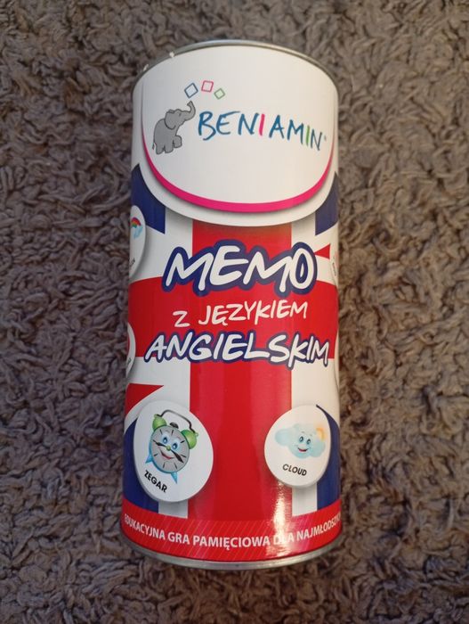 Memory z językiem angielskim Beniamin