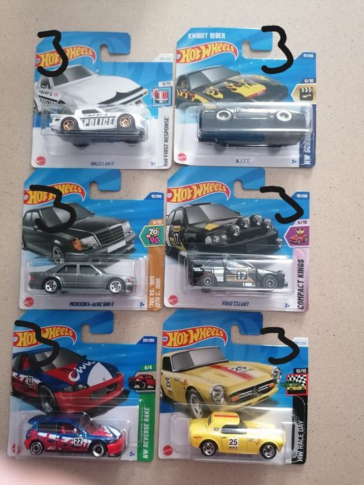 Hot Wheels vários modelos