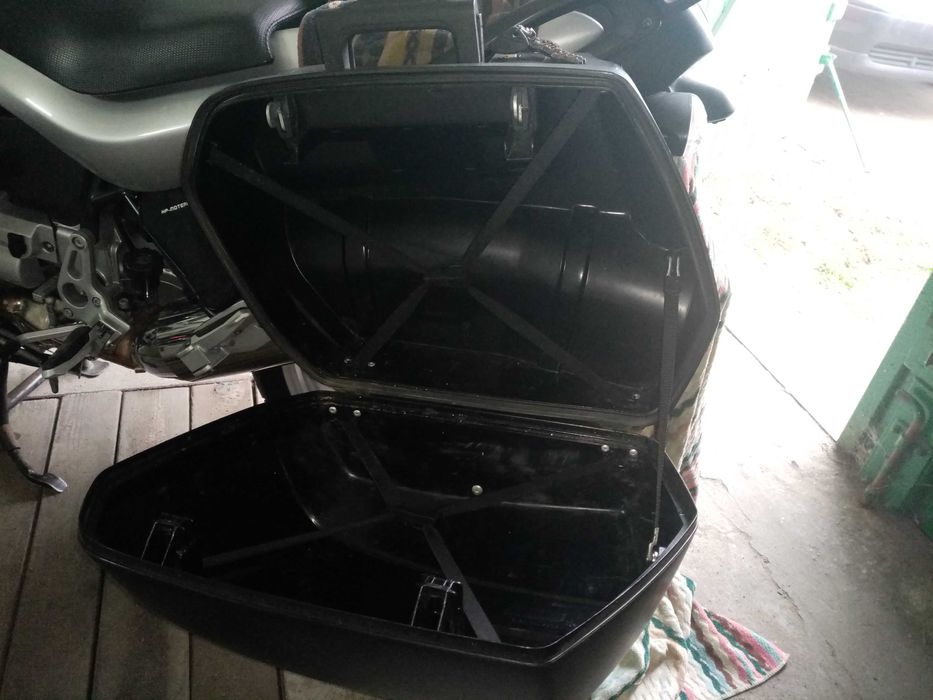 Bmw r1150r zestaw kufry, stelaże, bagaznik oryginał.