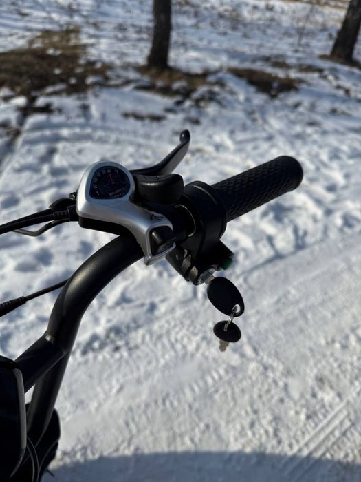 ‼️МЕГА ПОТУЖНИЙ Електрофетбайк 1000W 21Ah ШВИДКІСТЬ 65КМ/Год Гарантія