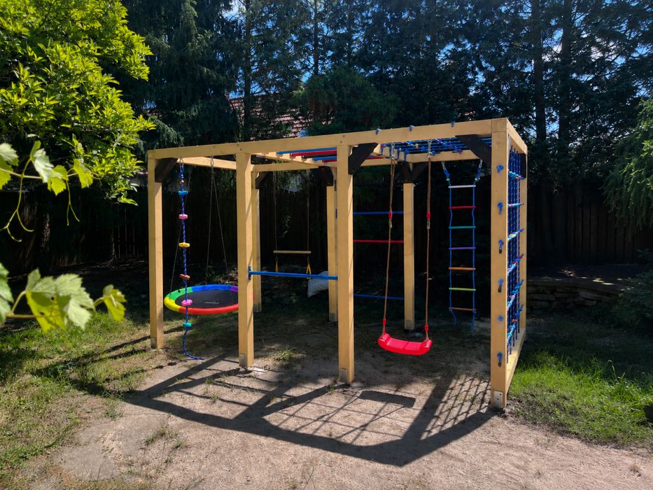 Plac zabaw małpi gaj siłownia ogrodowa dla dzieci NINJA MAX 3 „SORA”