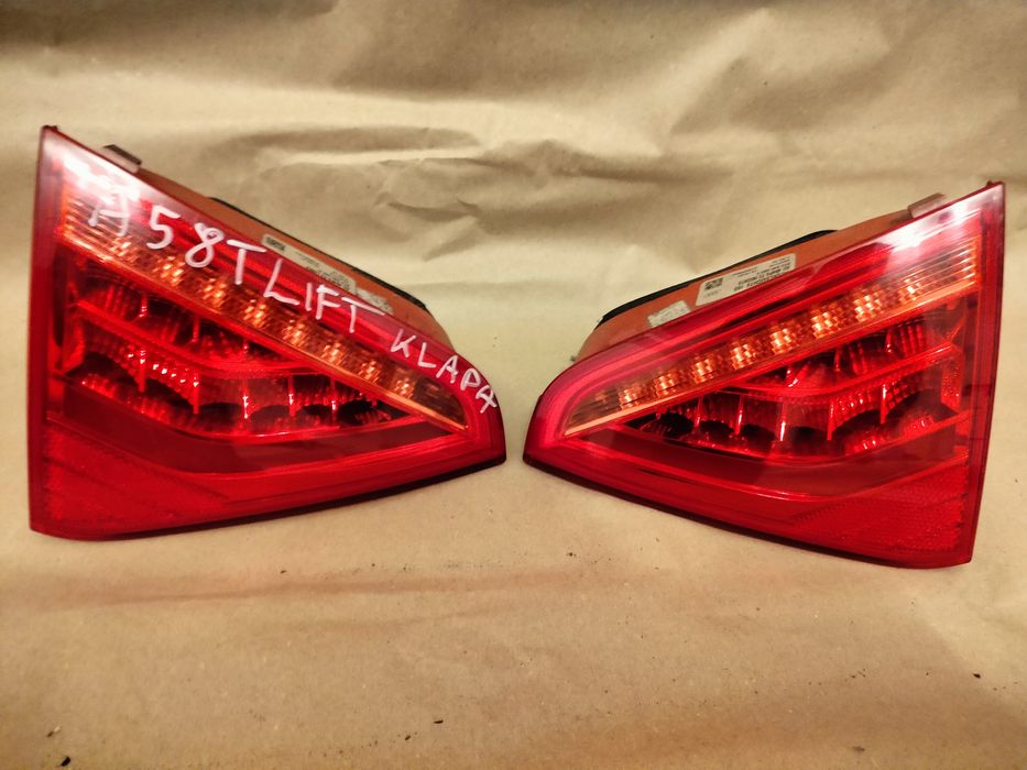 Lampy tył LED prawa lub lewa w klapę Audi A58T Lift