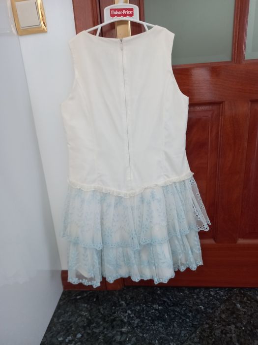 Vestido de menina de cerimónia ou festa comunhão