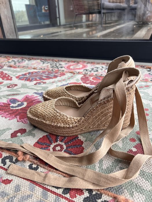 Espadryle  platformy Zara roz. 40
