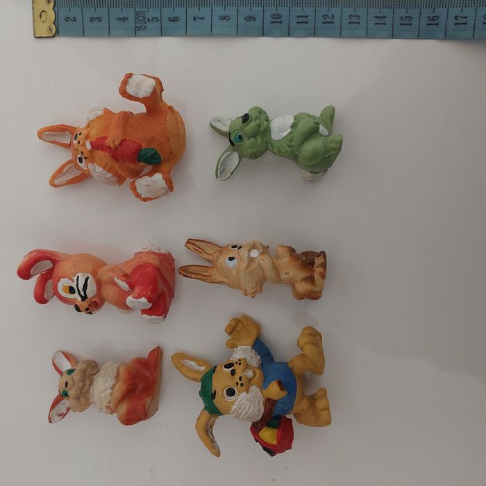 Figurki królika PRL