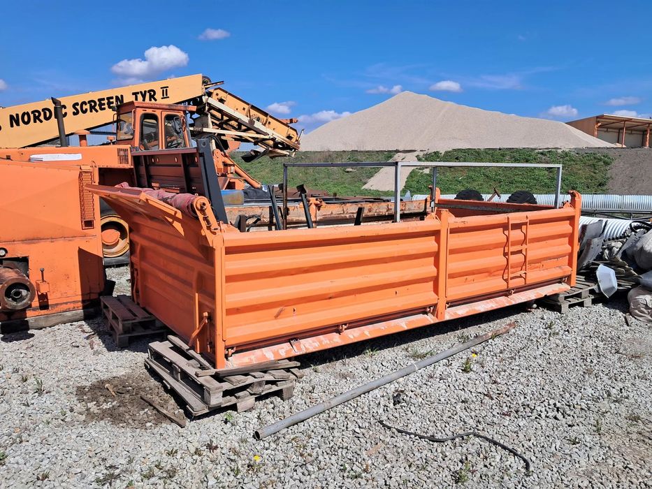 Meiller kipper  Zabudowa burtowa, wywrotka Meiller