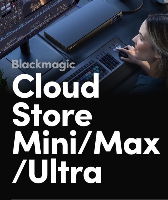 Blackmagic Cloud Store Mini-Novo/Selado